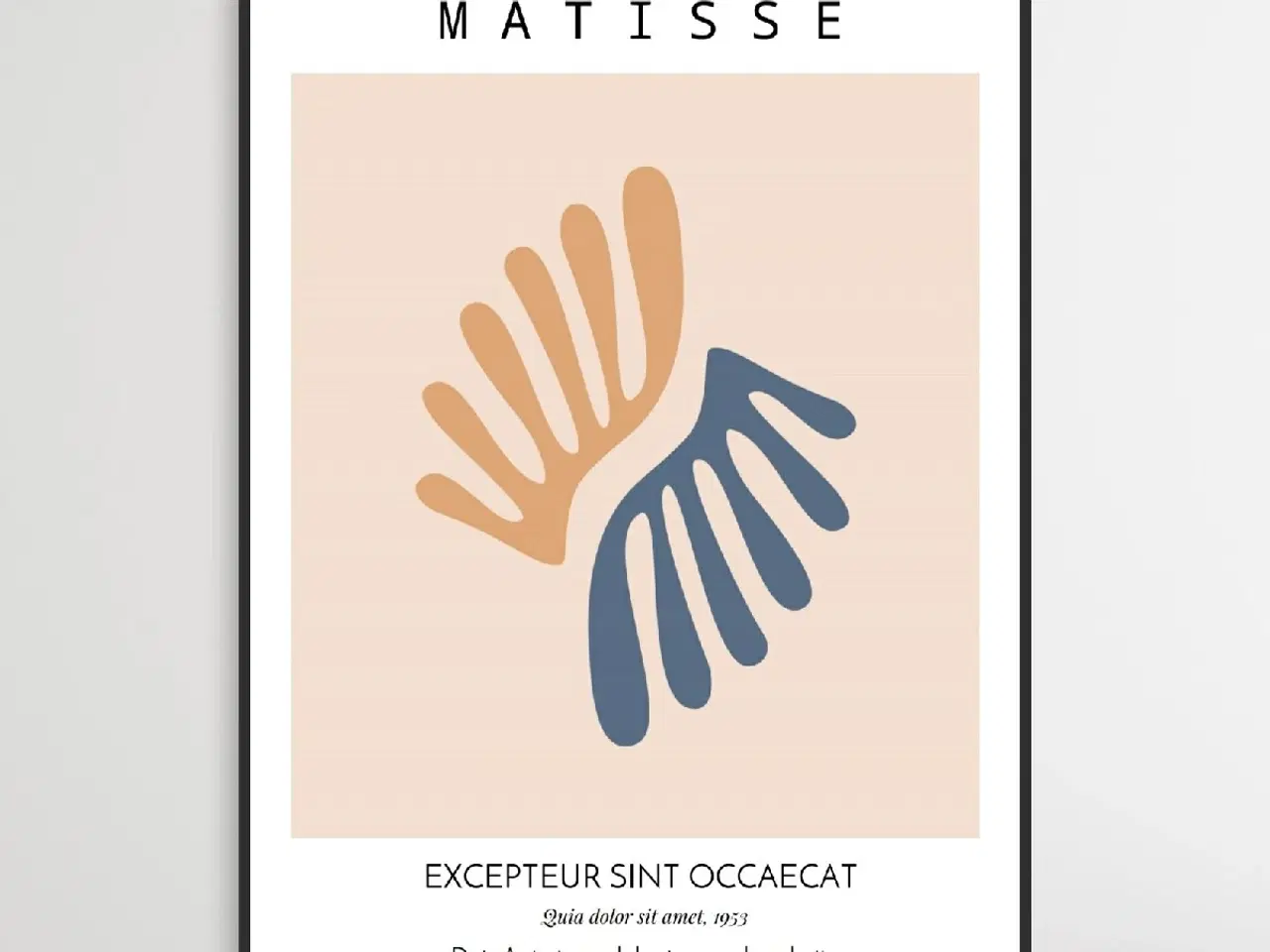 Billede 1 - Plakat, Matisse 50x70 cm