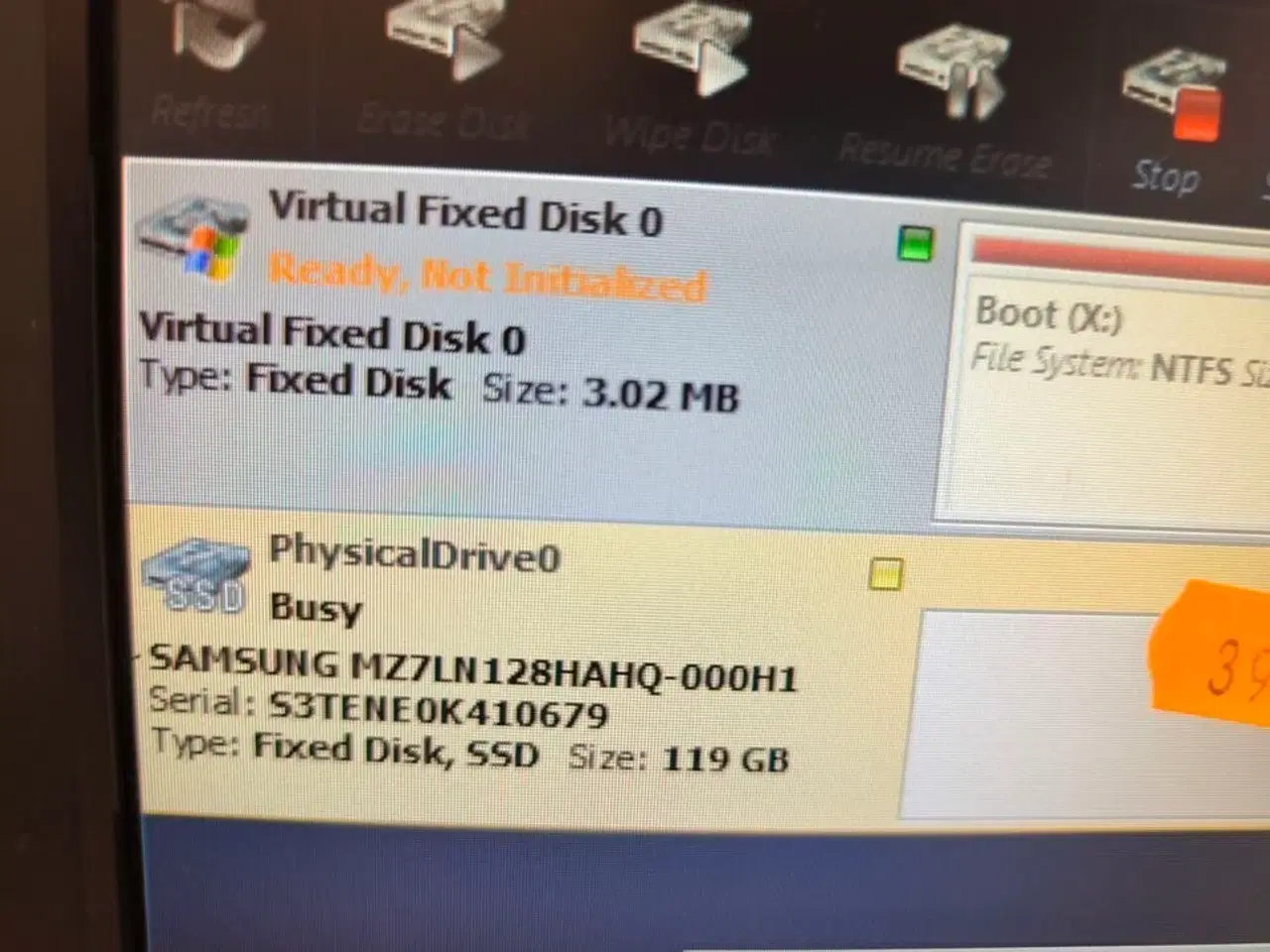 Billede 6 - Skærm 22" m. tastatur HP L2206w (PC medfølger ikke)