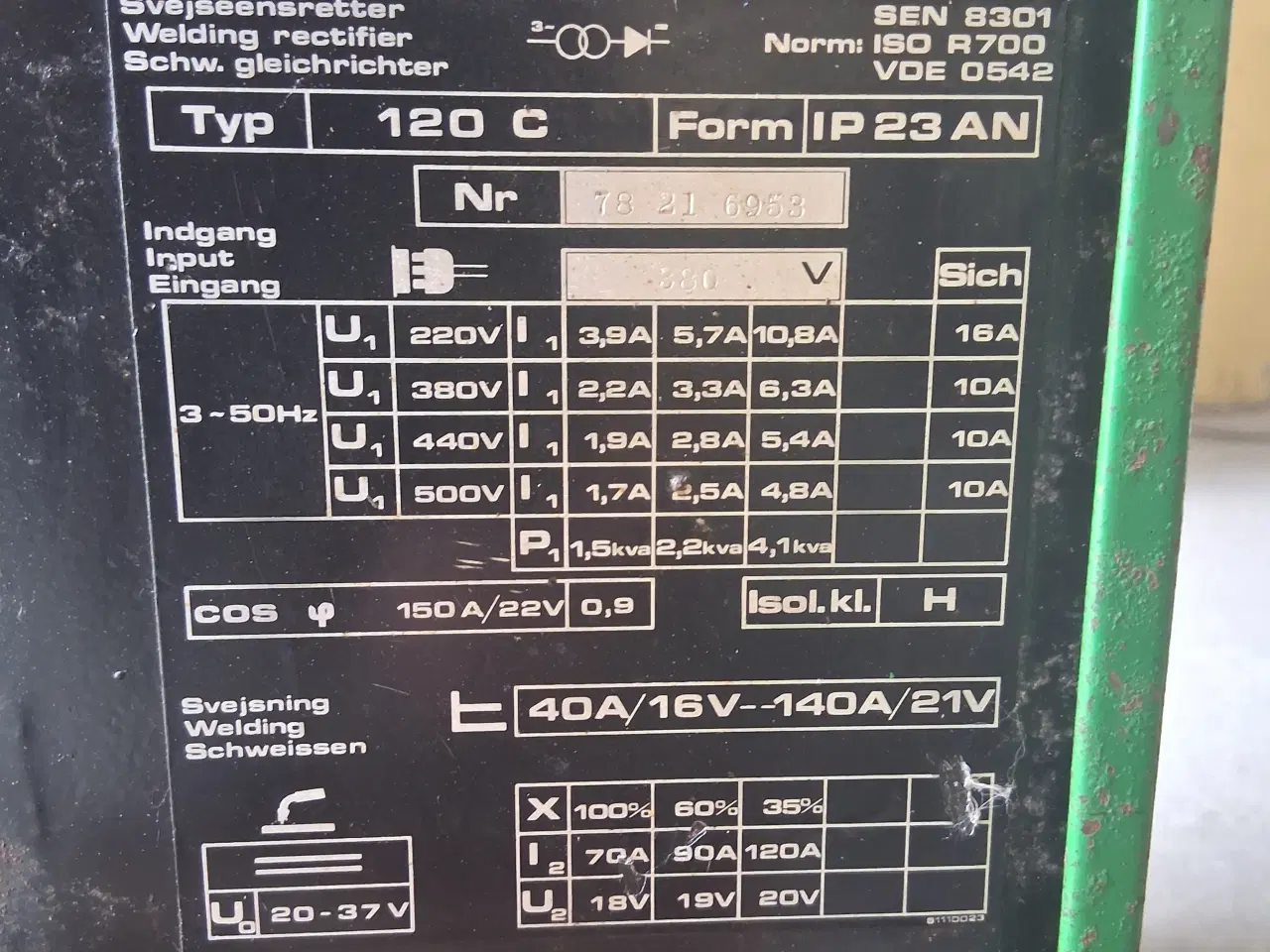 Billede 2 - Migatronic 120 compact 
