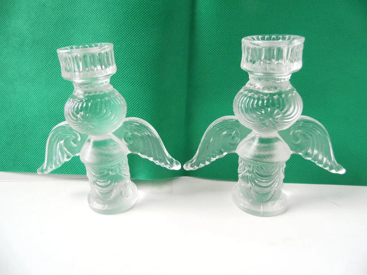 Billede 2 - Bjørn Wiinblad glasengle lysestager