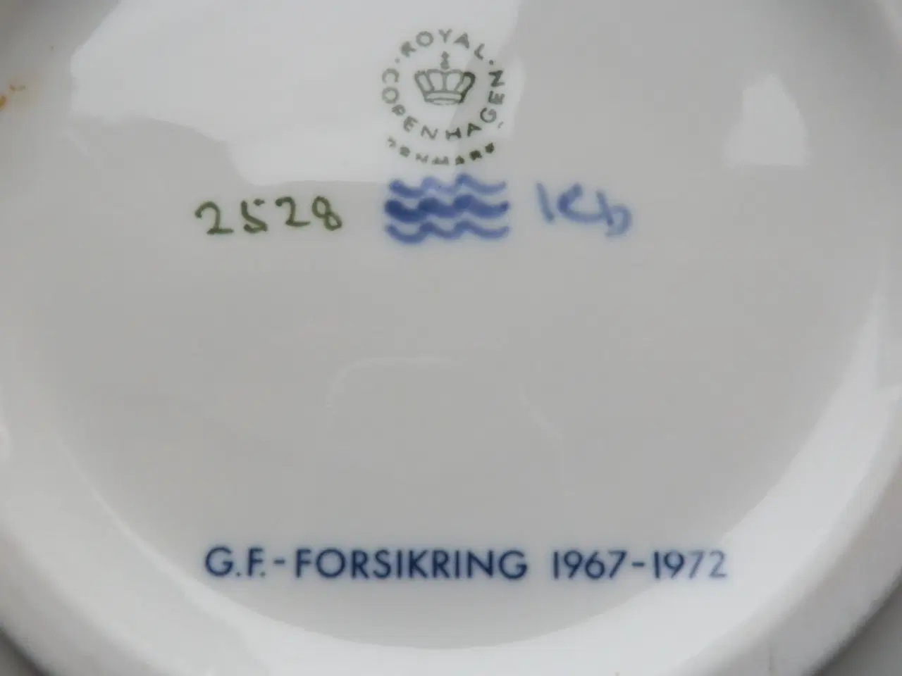 Billede 6 - Royal Copenhagen 2528 GF Forsikring