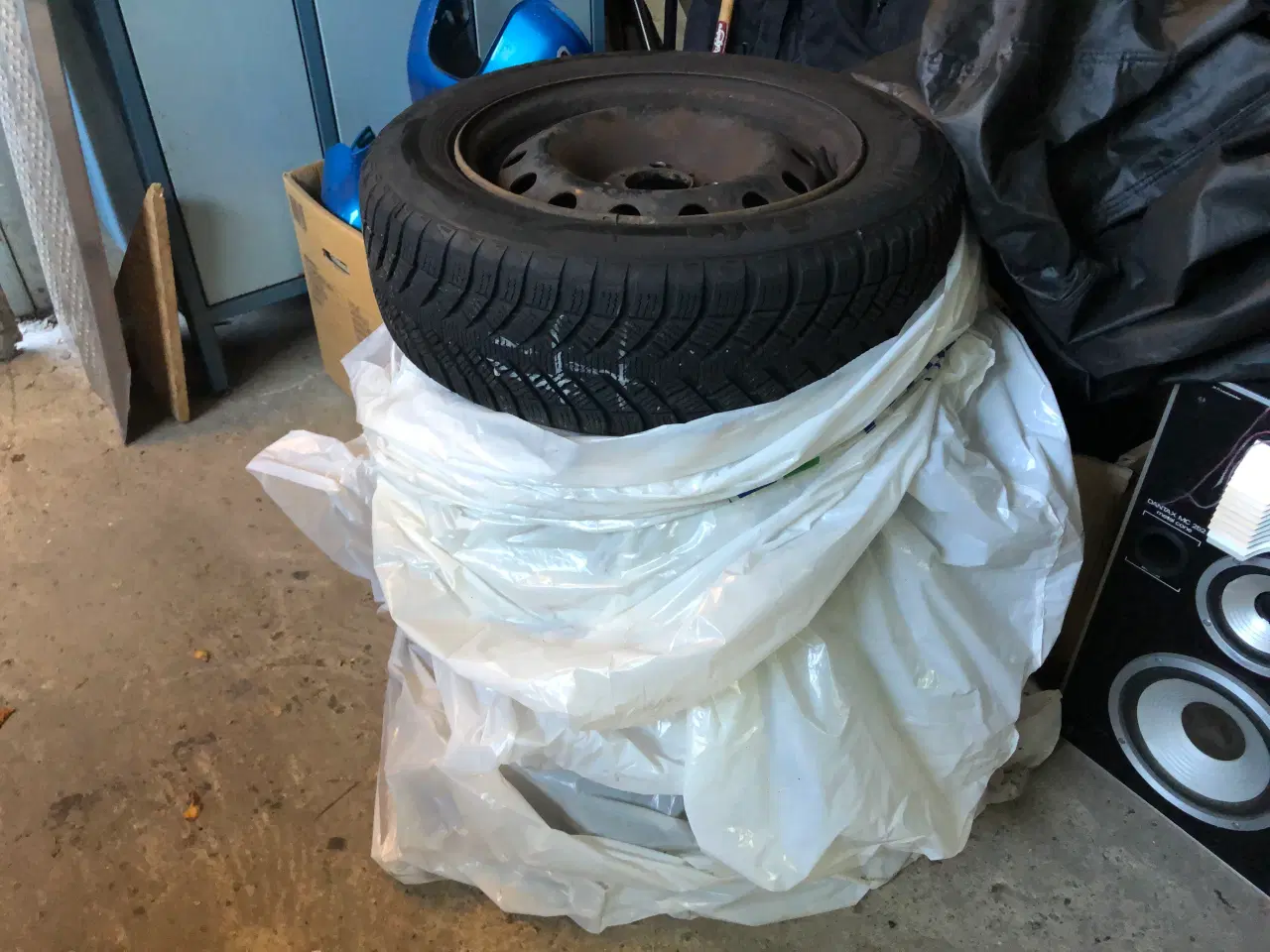 Billede 3 - Vinterdæk på stålfælge