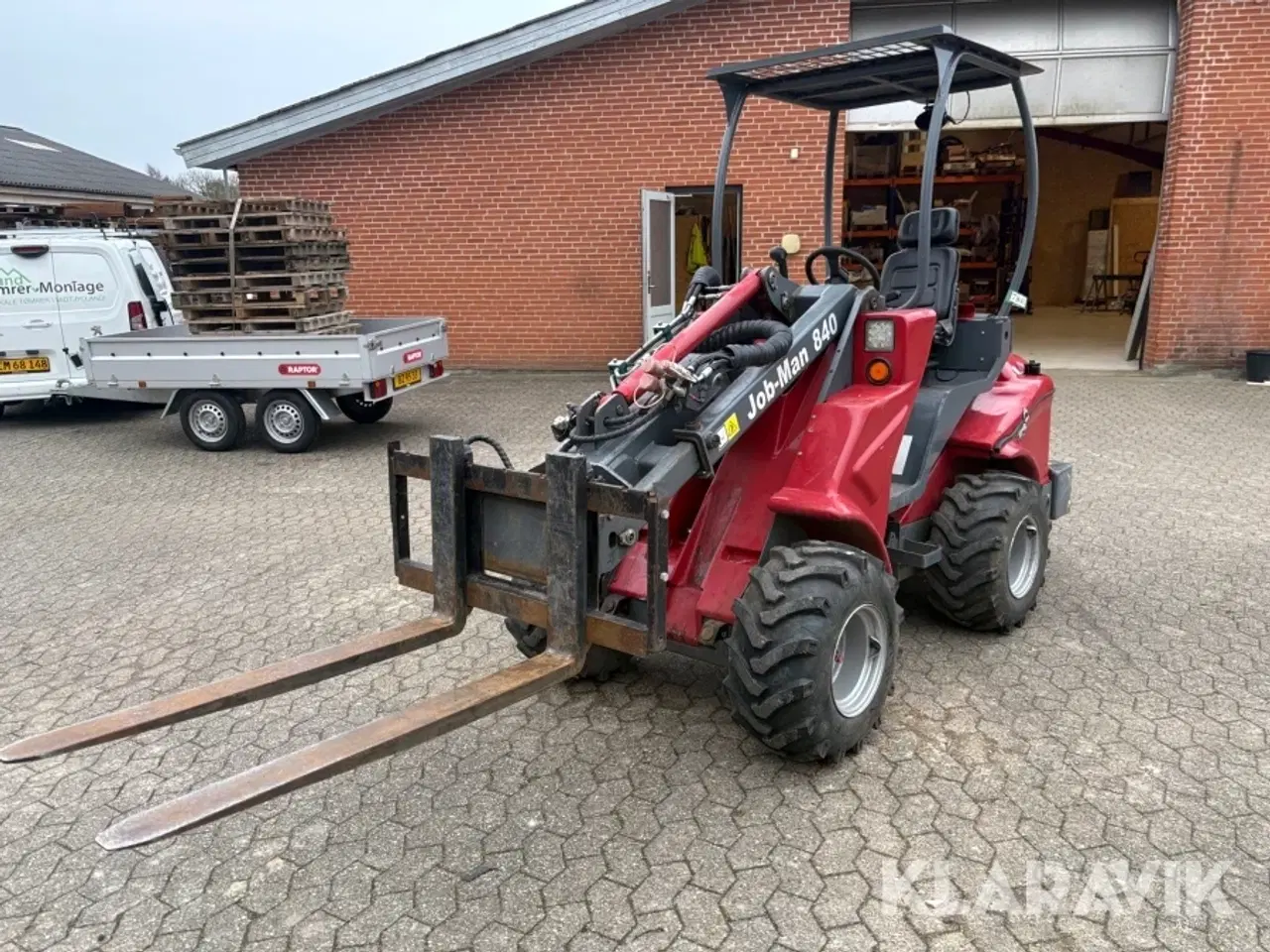 Billede 1 - Minilæsser Job-man 840