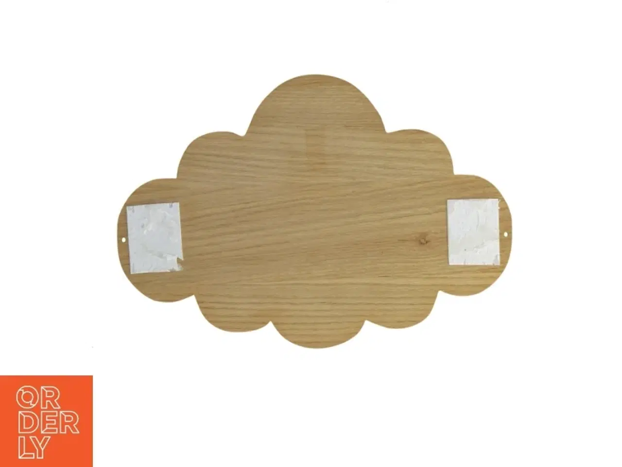 Billede 2 - Skyformet spejl (str. 38x26,5 cm)