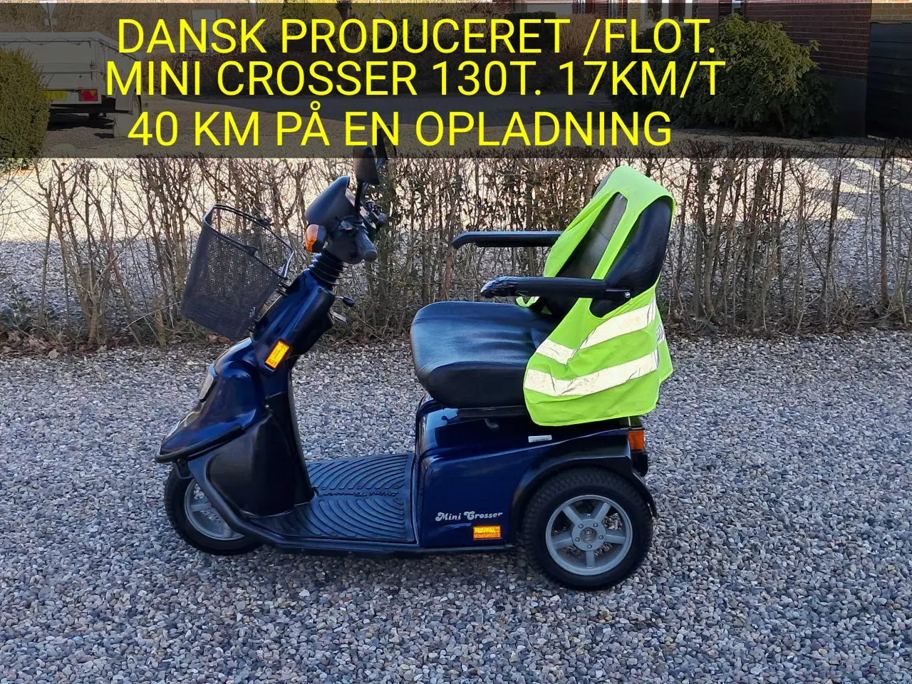 Billede 1 - Dansk produceret el-scooter mini crosser/Medema