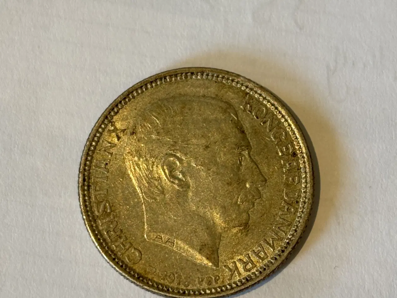 Billede 1 - 2 kr. Chr. X 1916