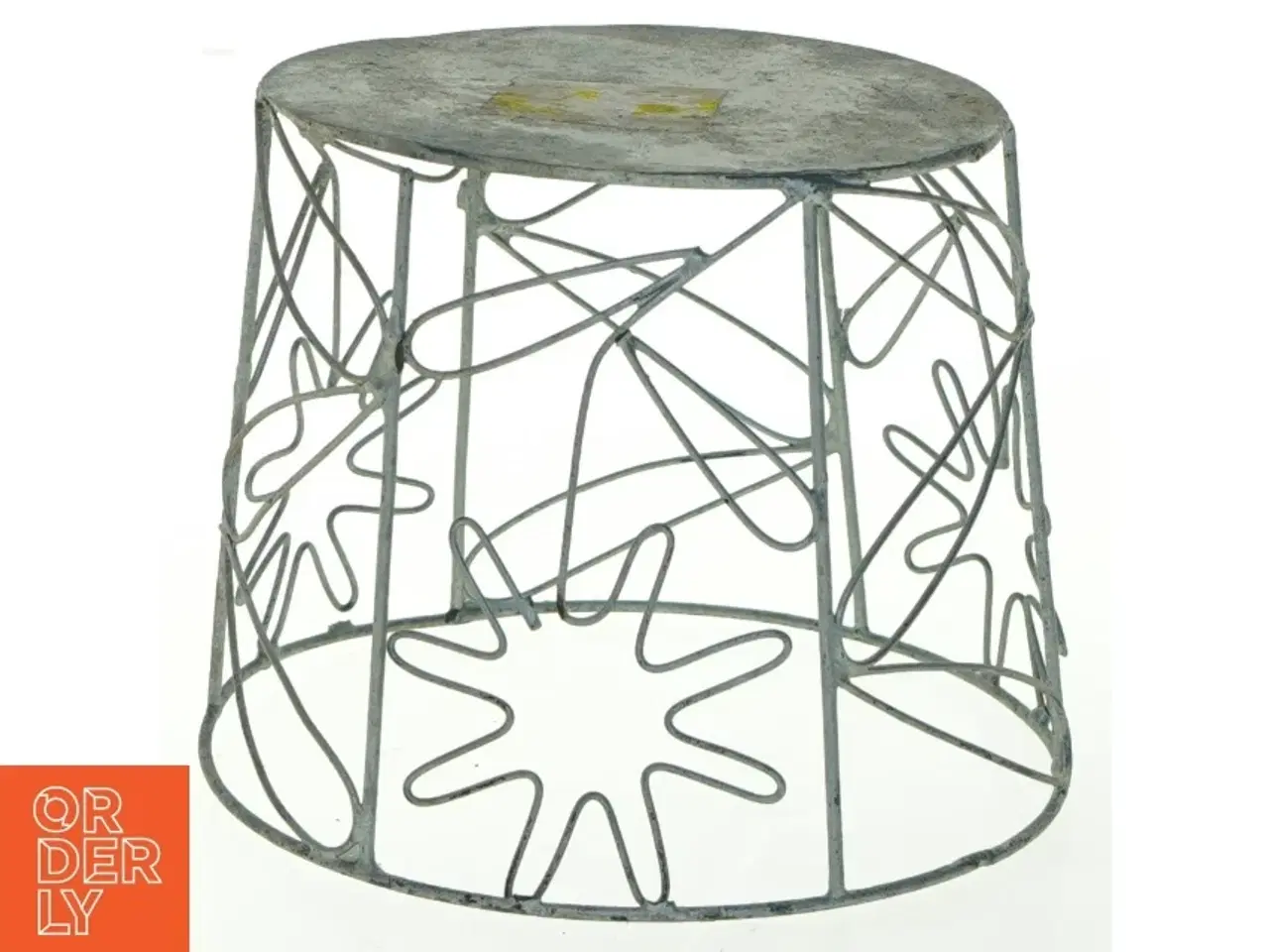 Billede 3 - Metal frugtkurv (str. 14,5x11 cm)