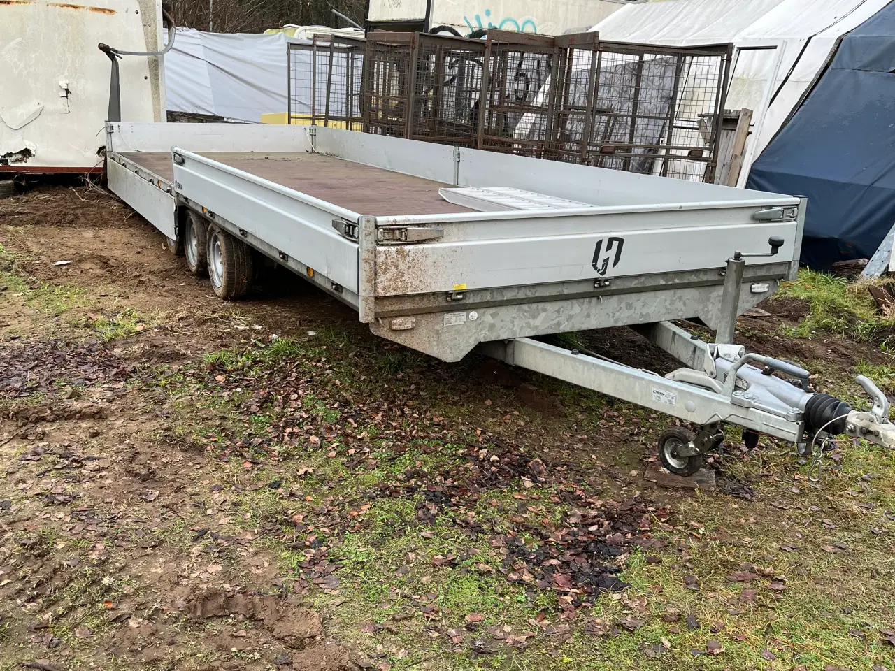 Billede 3 - Platform Trailer Henra 35B 3 akslet
