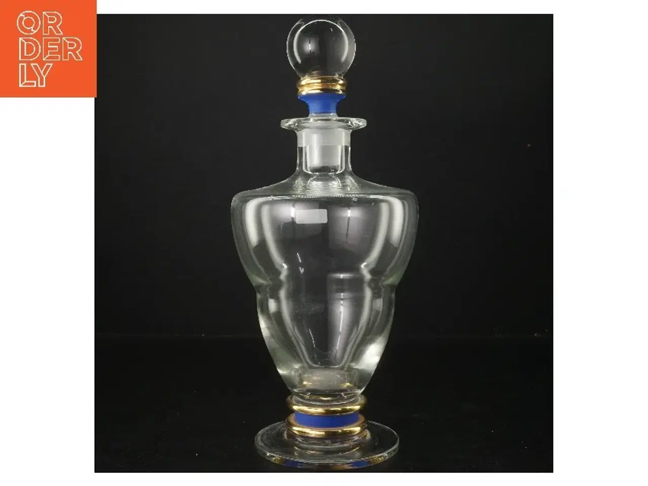 Billede 1 - Glas karaffel med prop (str. 31 cm)