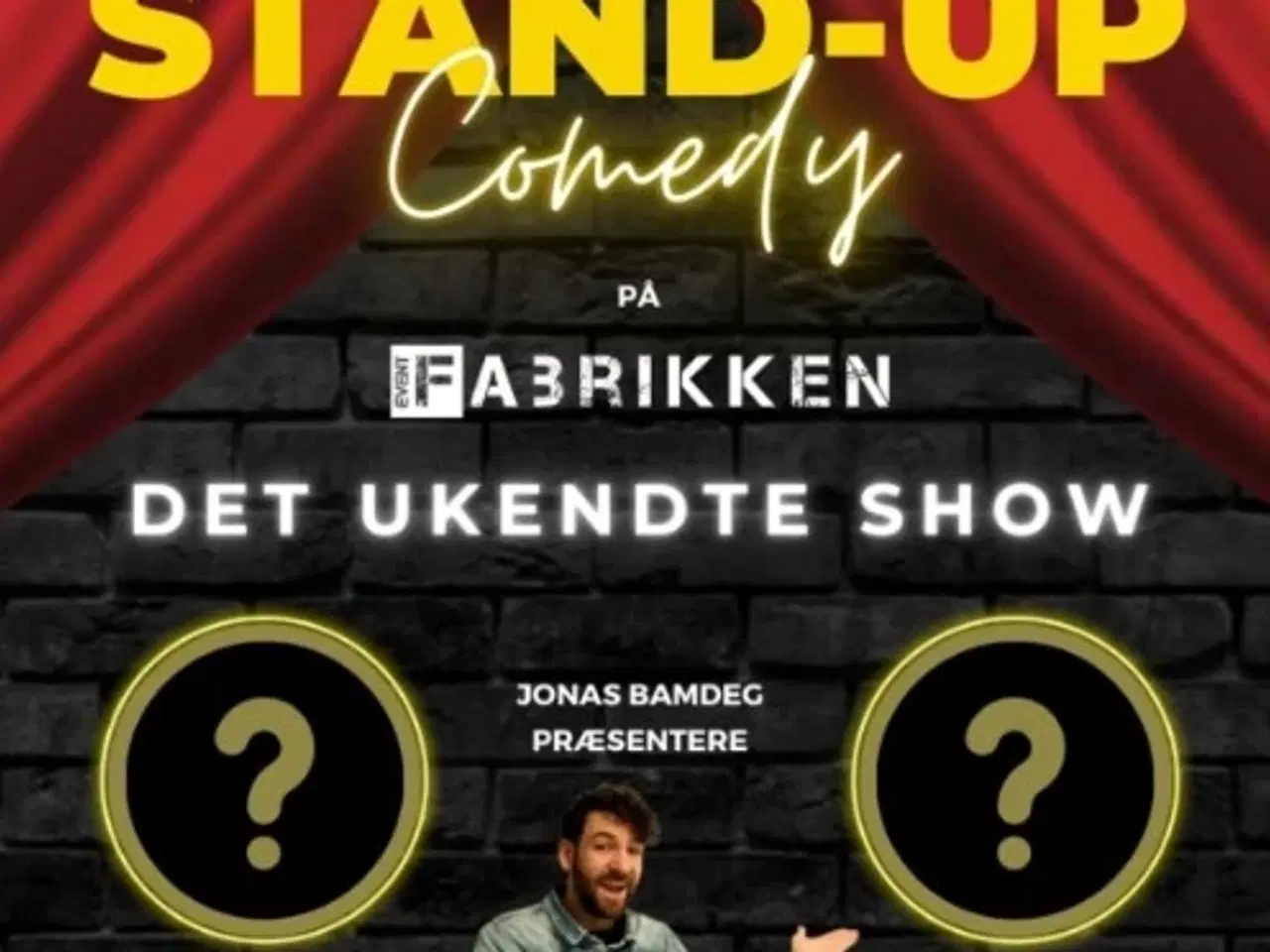 Billede 1 - 2 billetter til Det ukendte show i Svendborg