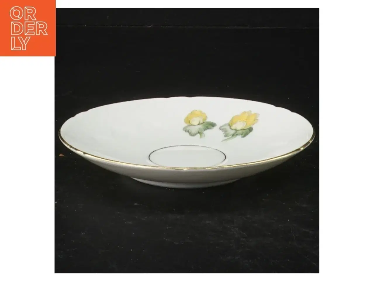 Billede 3 - Porcelænsunderkopper med erantismotiv fra B&G (str. Ø 13,5 cm)