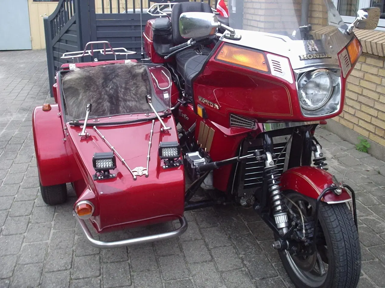 Billede 5 - Honda GL med sidevogn 1980 Nysynet