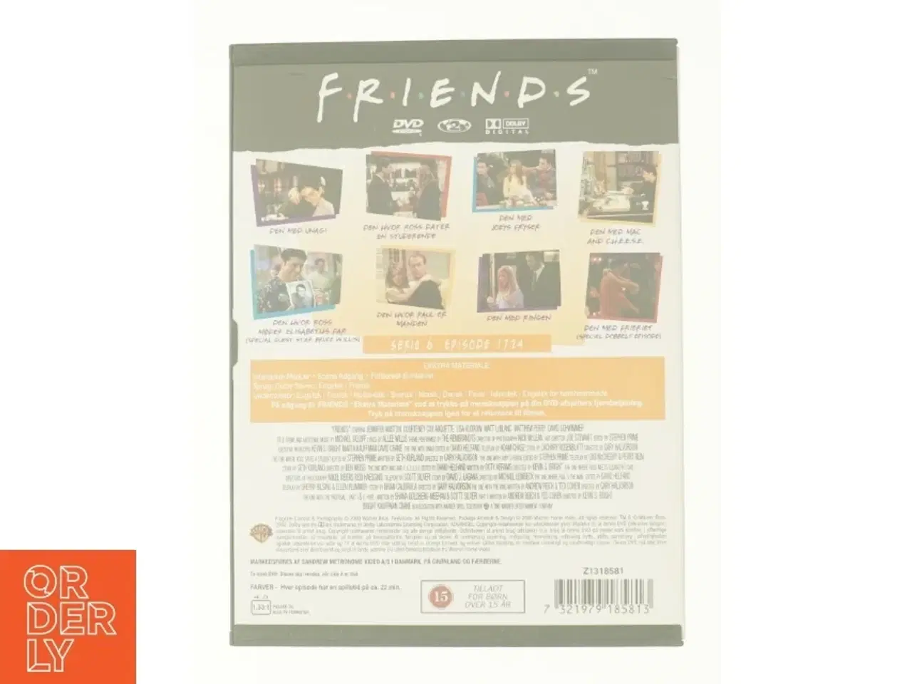 Billede 3 - Friends - sæson 6, episode 17-24 fra DVD