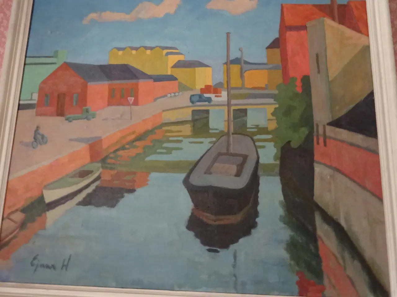 Billede 1 - olie malerier af kunstmaler Ejnar H. Hansen (Århus