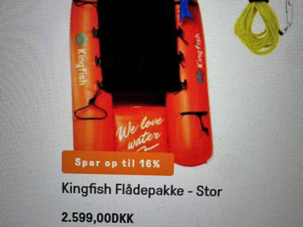 Billede 1 - Flåde Komplet med 10 og 20 MTR. line , flag mm.