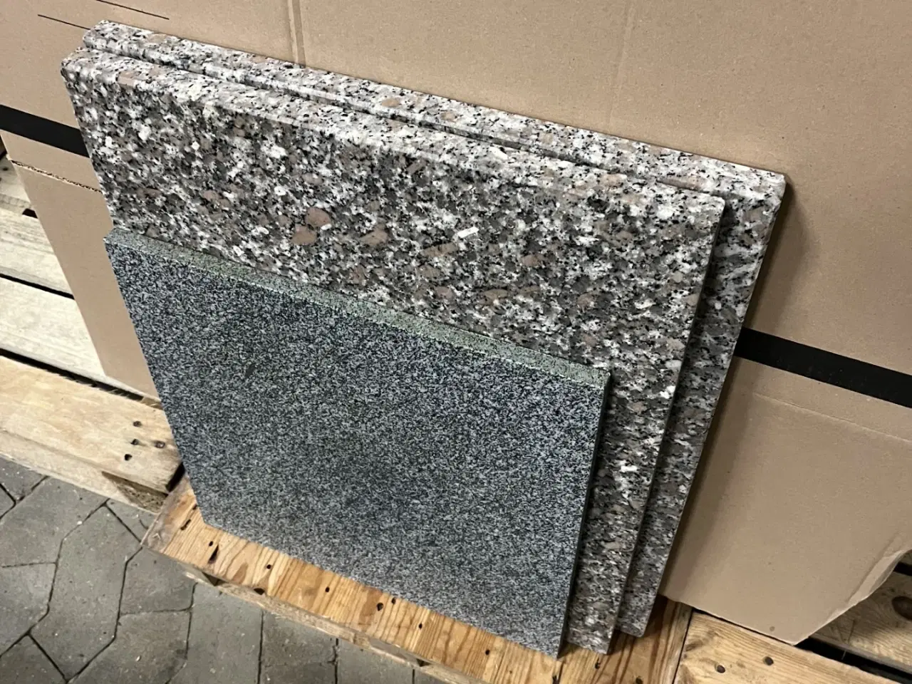 Billede 1 - 3 stk marmorplader