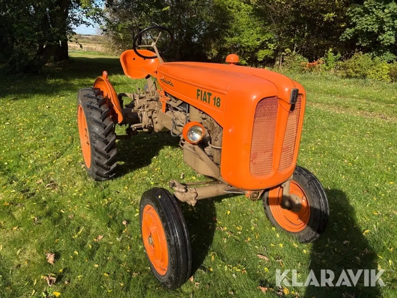 Billede 2 - Veterantraktor Fiat 18