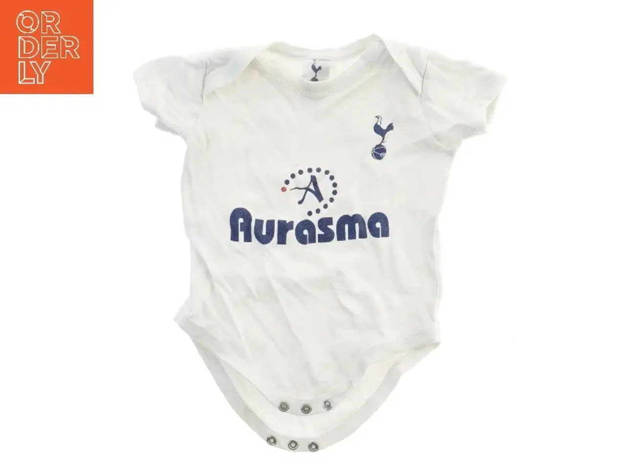 Billede 1 - Hvid bodystocking med tryk (str.  25x37 cm)