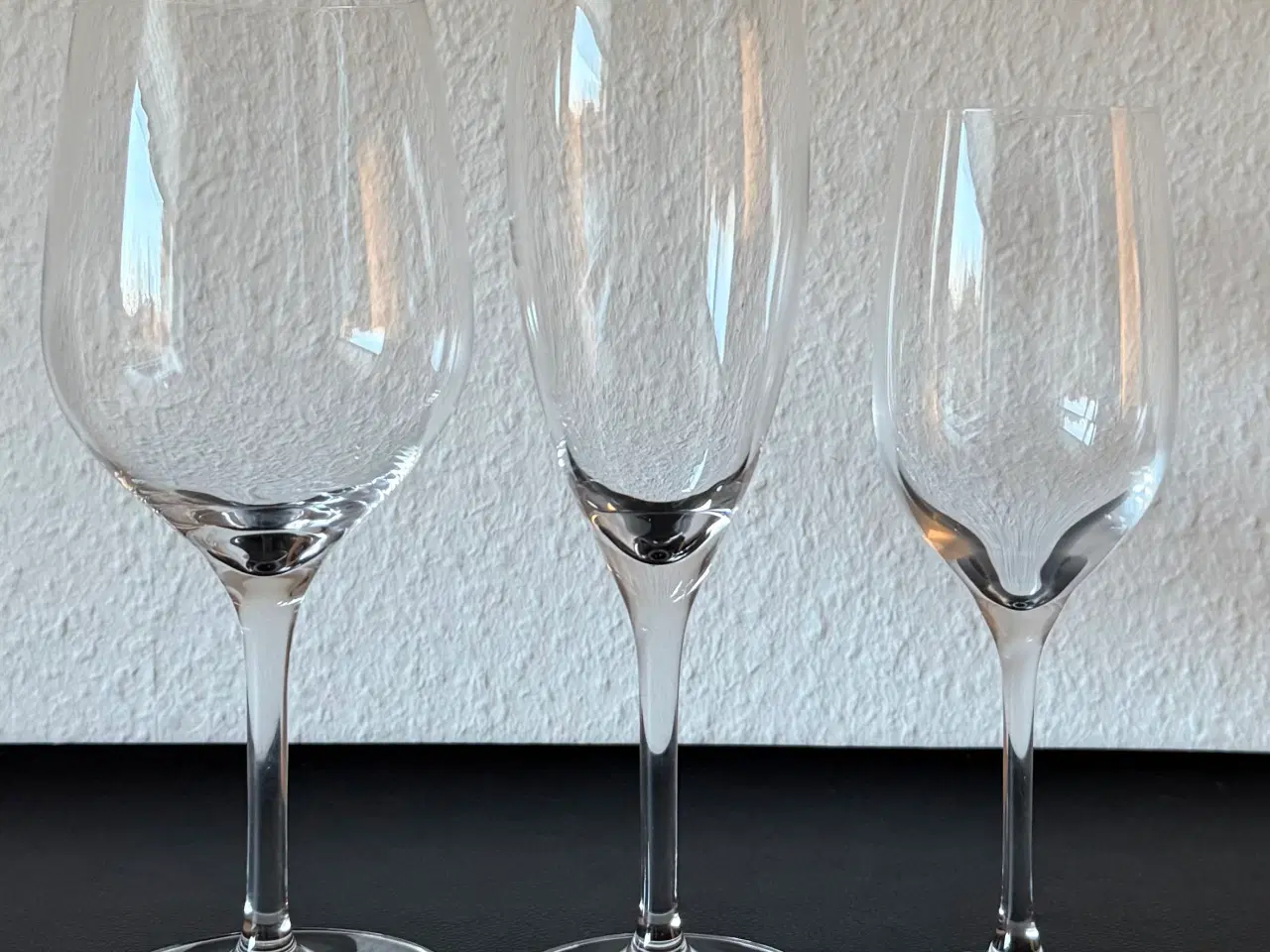 Billede 1 - Vinglas Rødvin - Champagne - Portvins glas