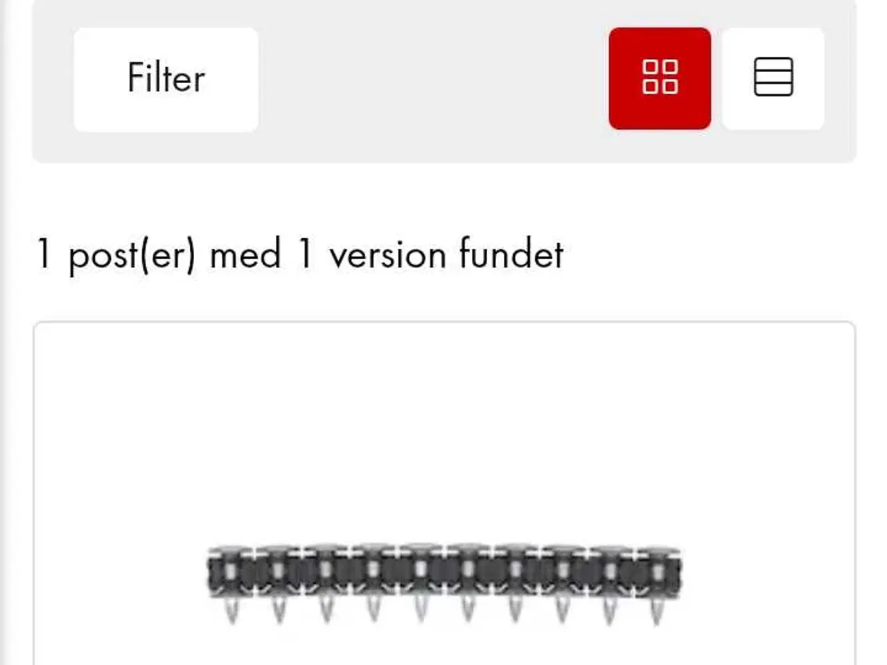 Billede 1 - Stålsøm til sømpistol 