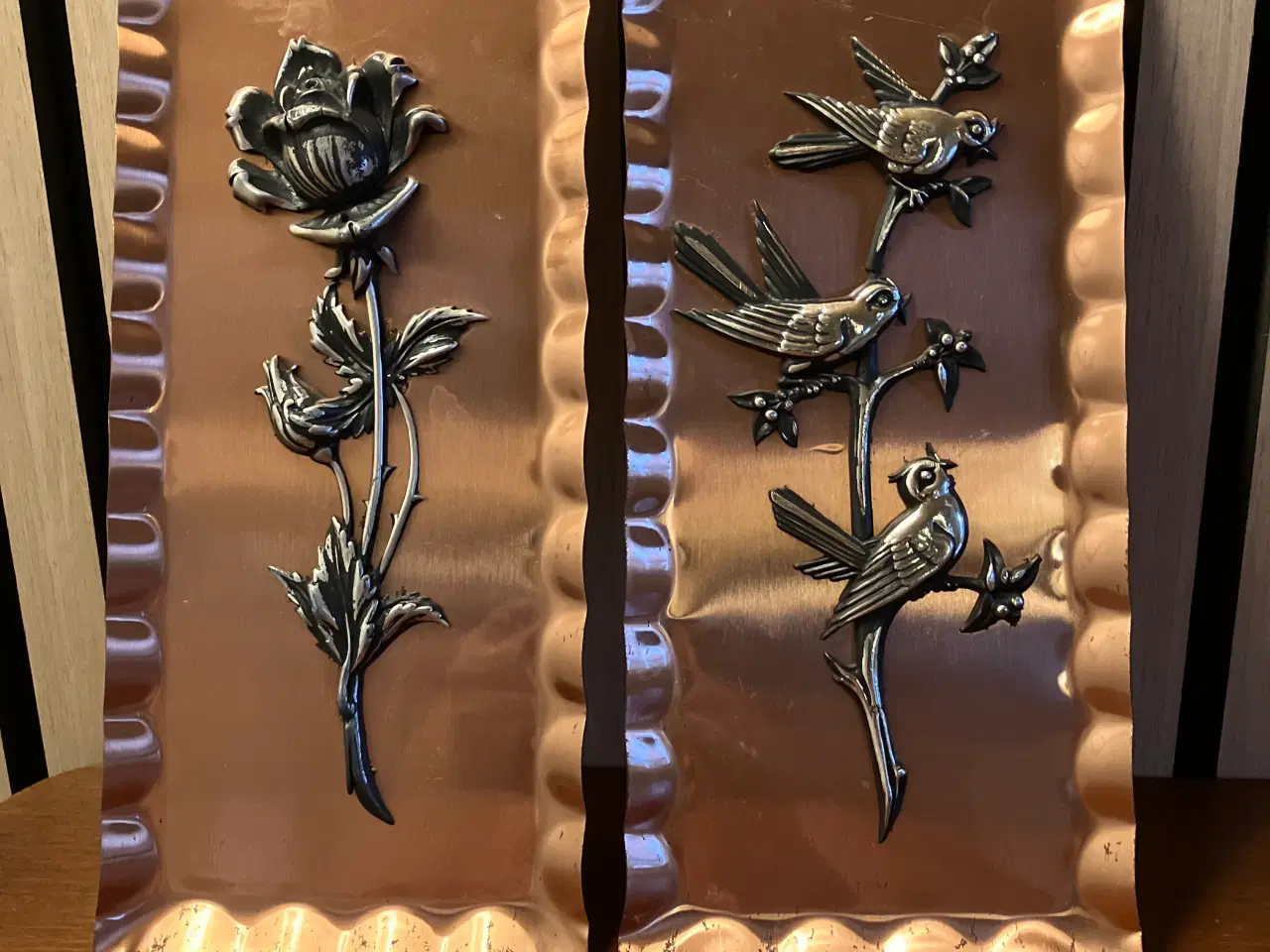 Billede 2 - Vægrelief i kobber 