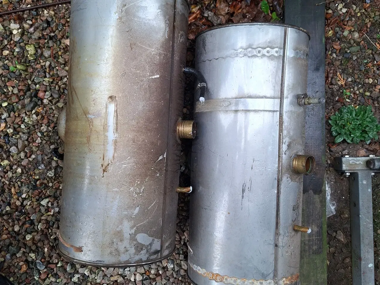 Billede 1 - 2 stk. rustfrie A4 brændstoftanke