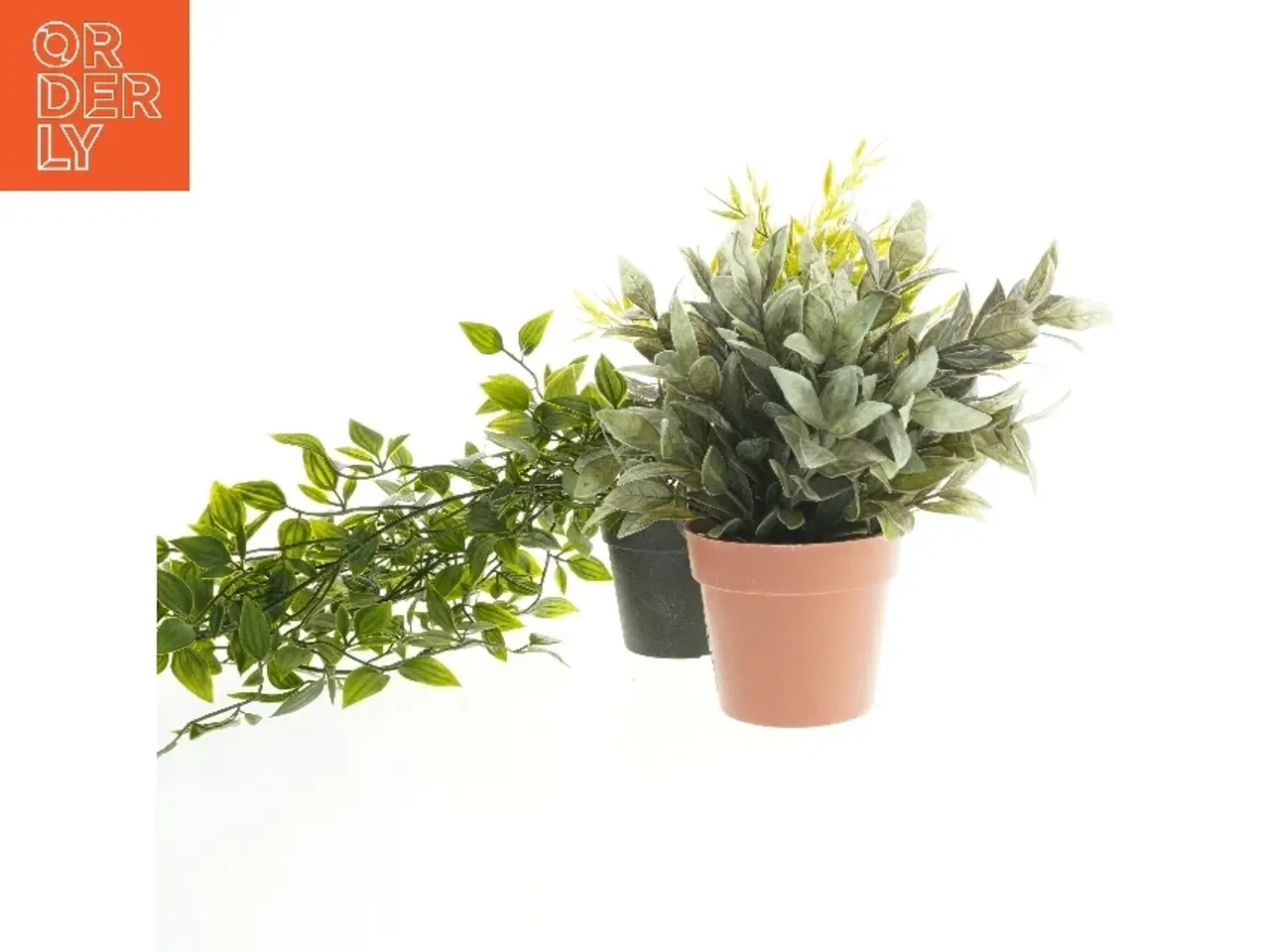 Billede 2 - Kunstige planter i potter fra IKEA (str. 26 cm)