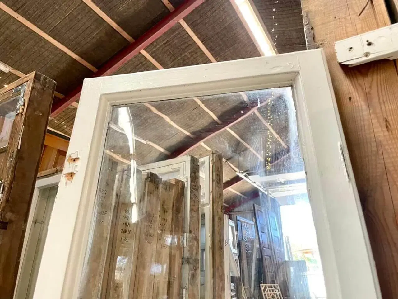 Billede 3 - Smukt, blæst glas i forsatsramme