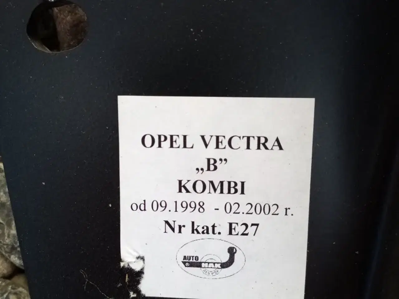 Billede 2 - Opel Vectra B st.car aft. anhængertræk.