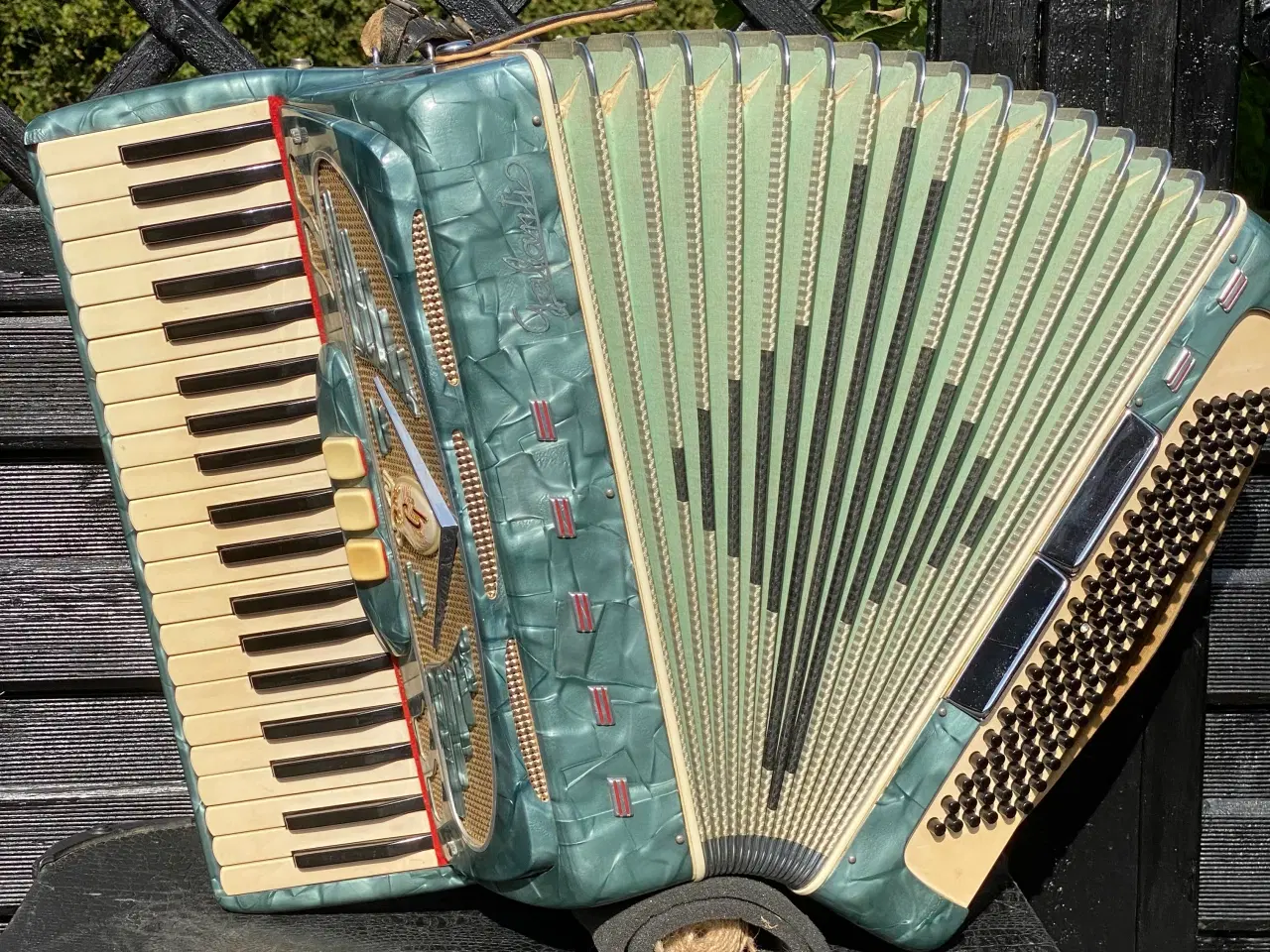 Billede 3 - Galanti harmonika – 41/120 tangenter – Italiensk k