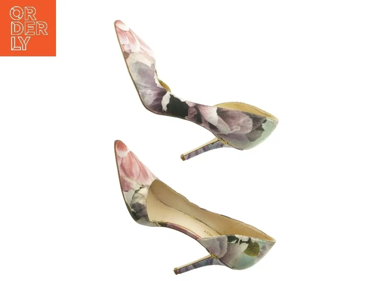 Billede 5 - Blomsterprint stiletter (str. 11 m)