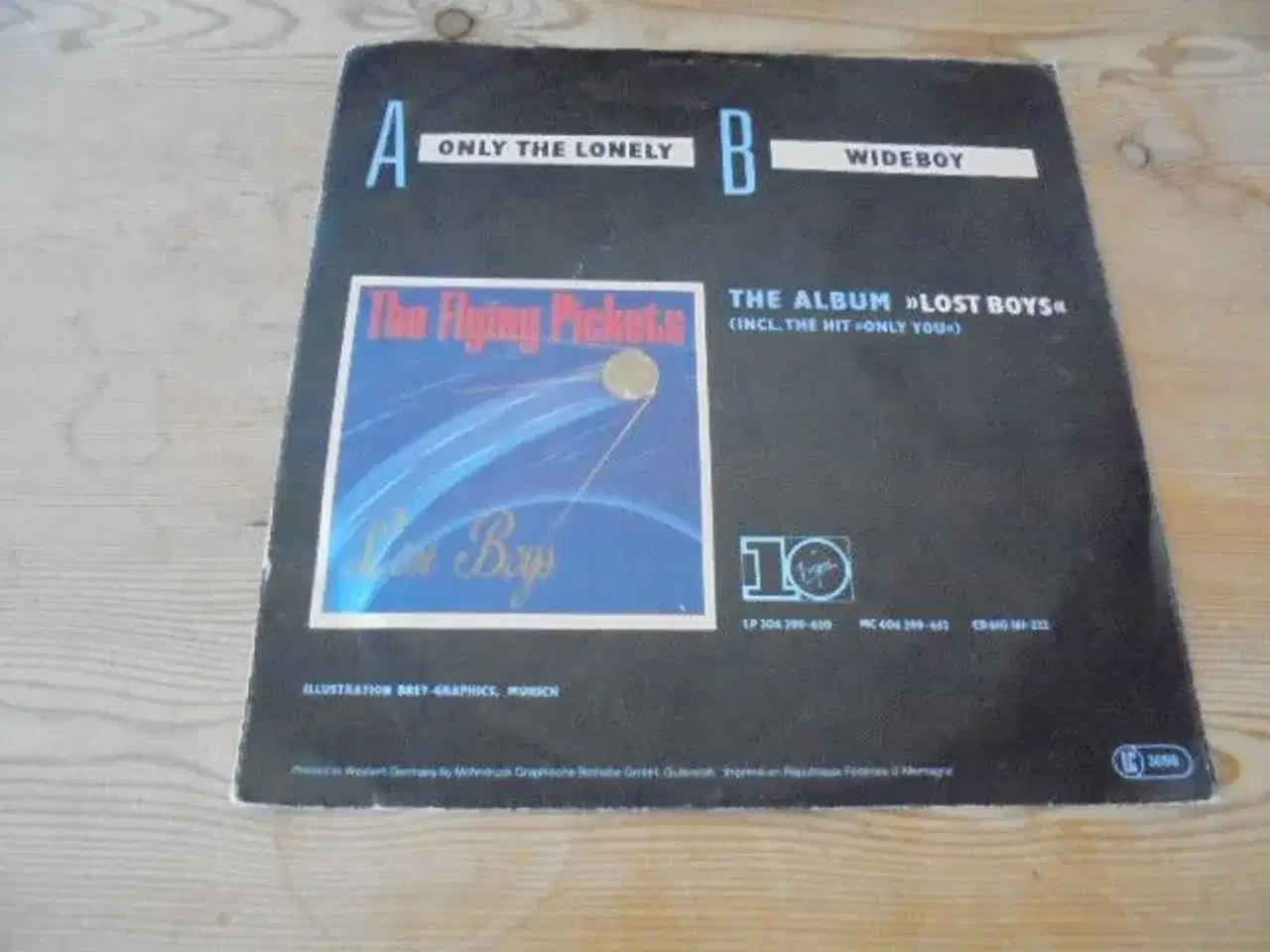 Billede 2 - Single - The Flying Pickets - Only the Lonely  