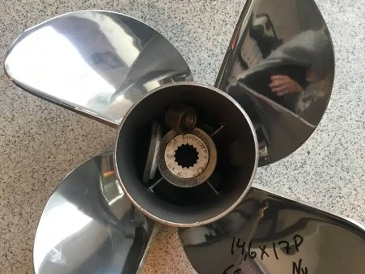 Billede 1 - NY! Rustfri stål propel 17 tommer