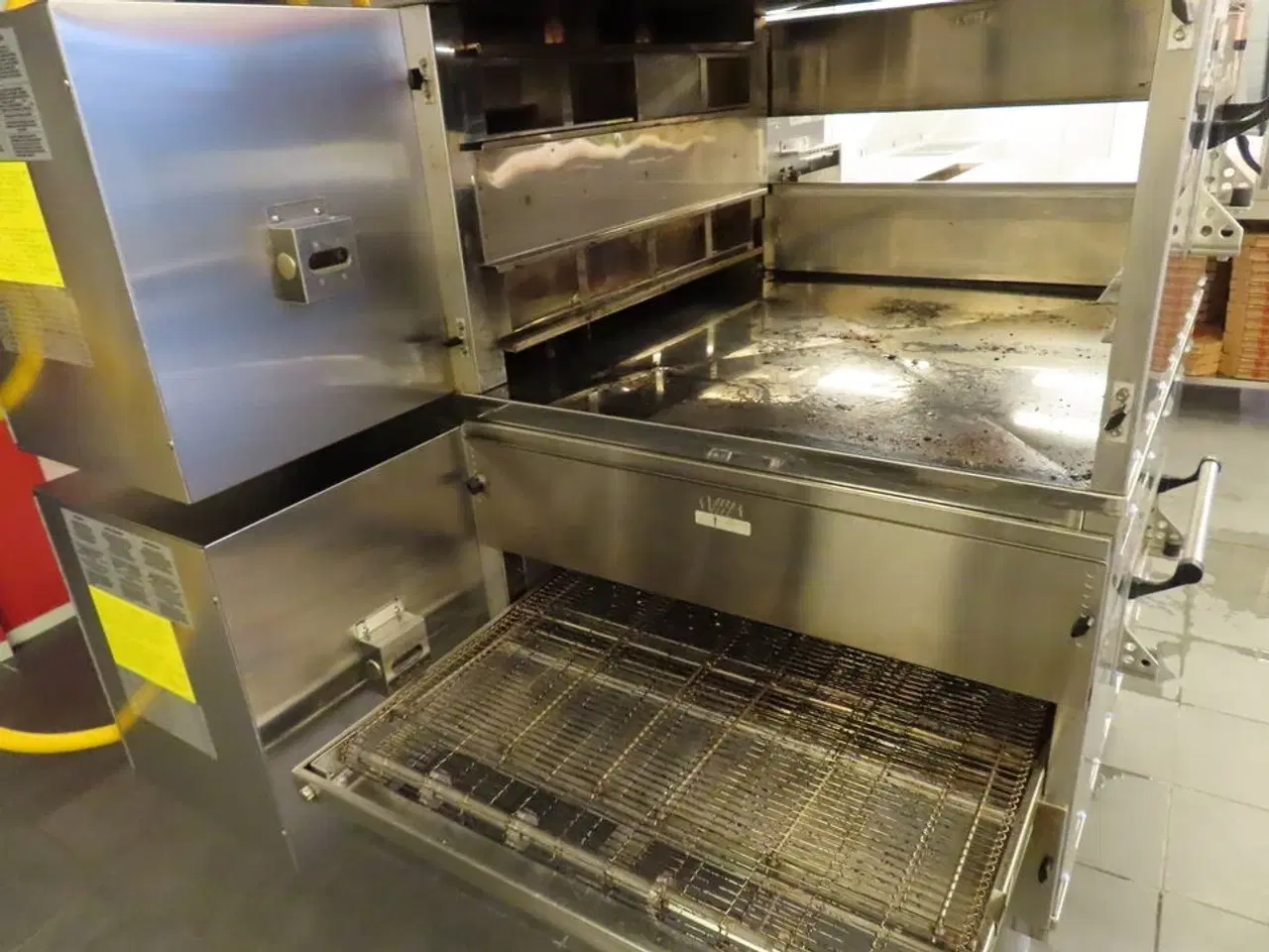 Billede 14 - Dobbelt pizzaovn, gas MIDDLEBY MARSHALL PS840G