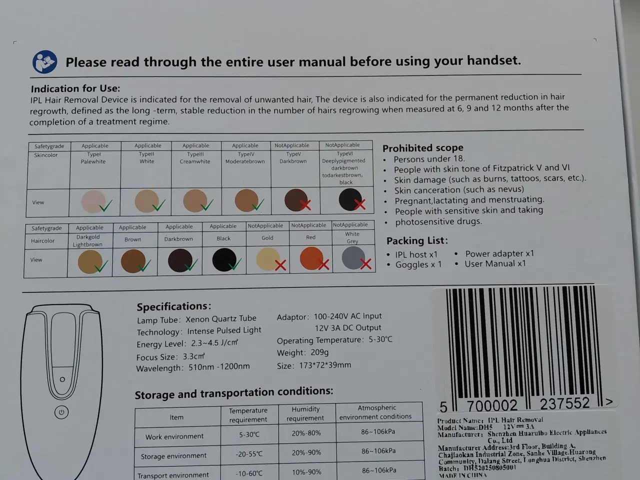 Billede 7 - Ipl permanent hårfjerner