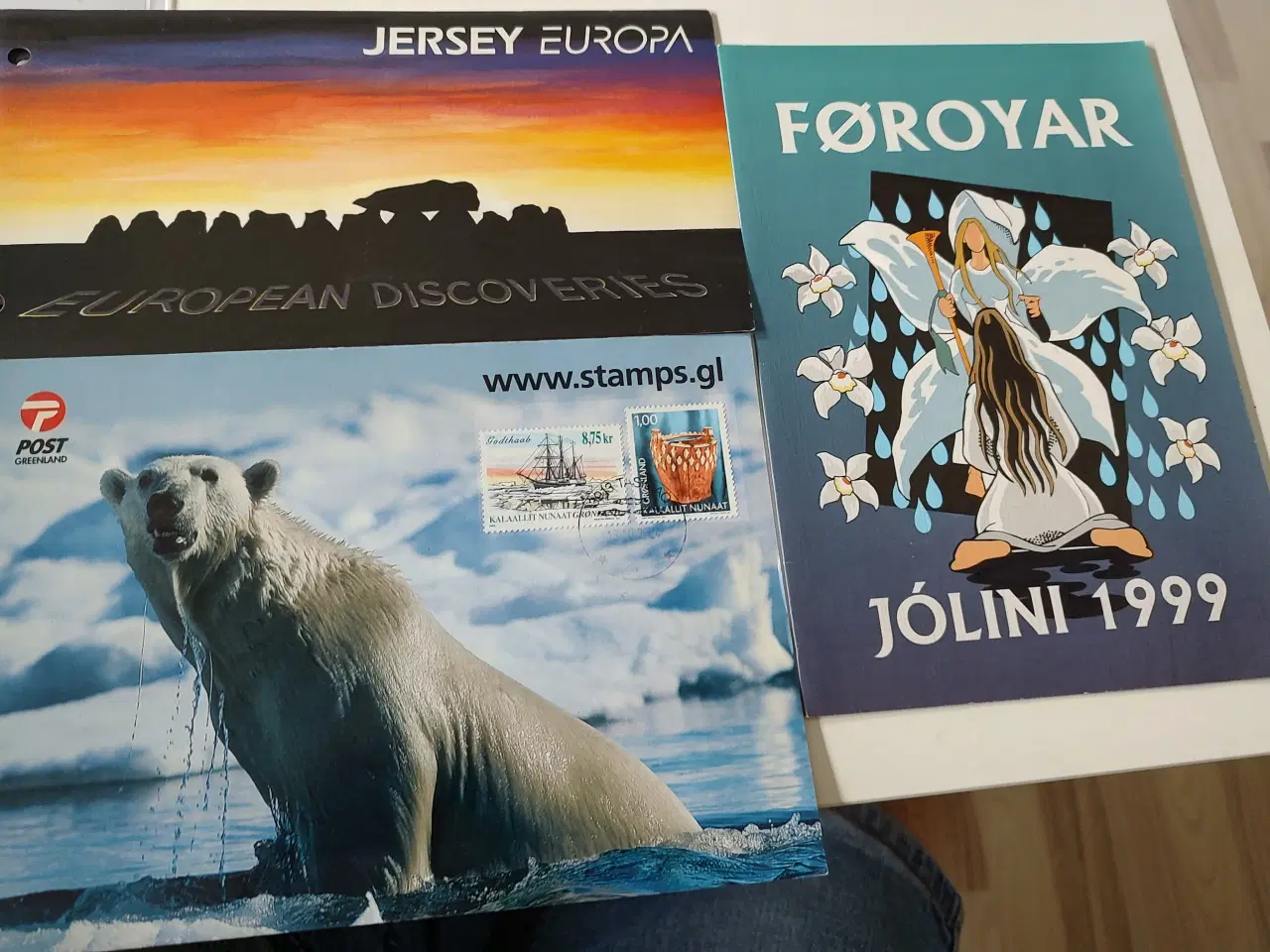 Billede 2 -  3 stk smukke kort fra Færøerne - Jersey 