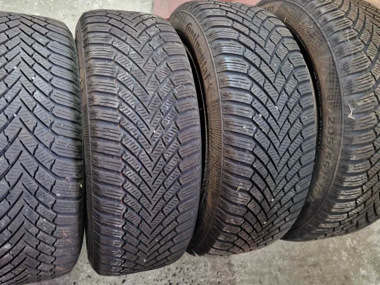Billede 1 - 4 gode vinterdæk 205/55x16