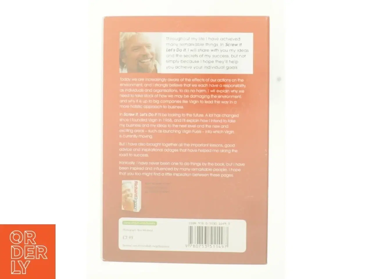Billede 2 - Screw It, Let&#39;s Do It : Lessons in Life and Business af Richard Branson (Bog)
