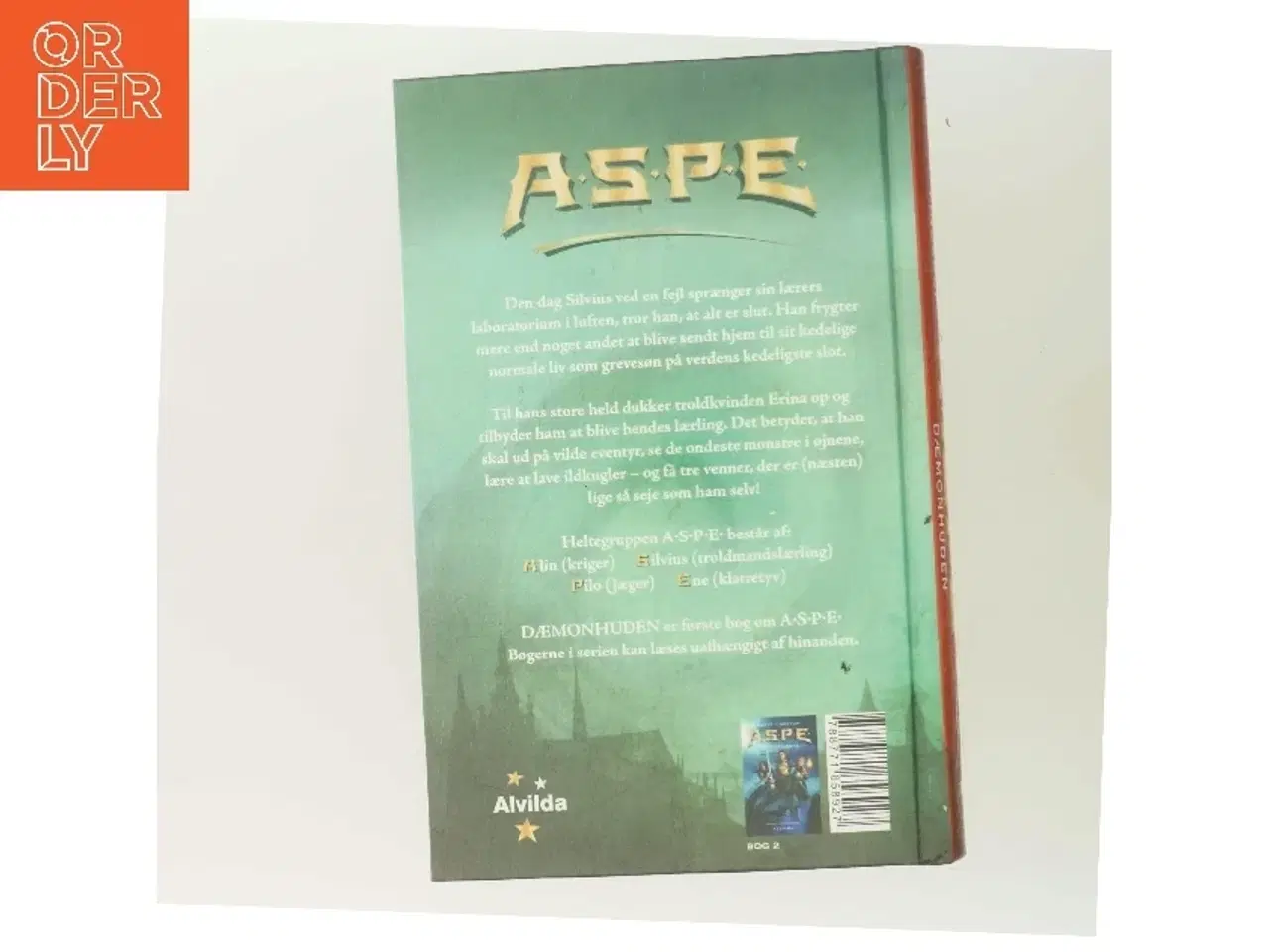 Billede 3 - A.S.P.E - dæmonhuden af Mette Finderup (Bog)