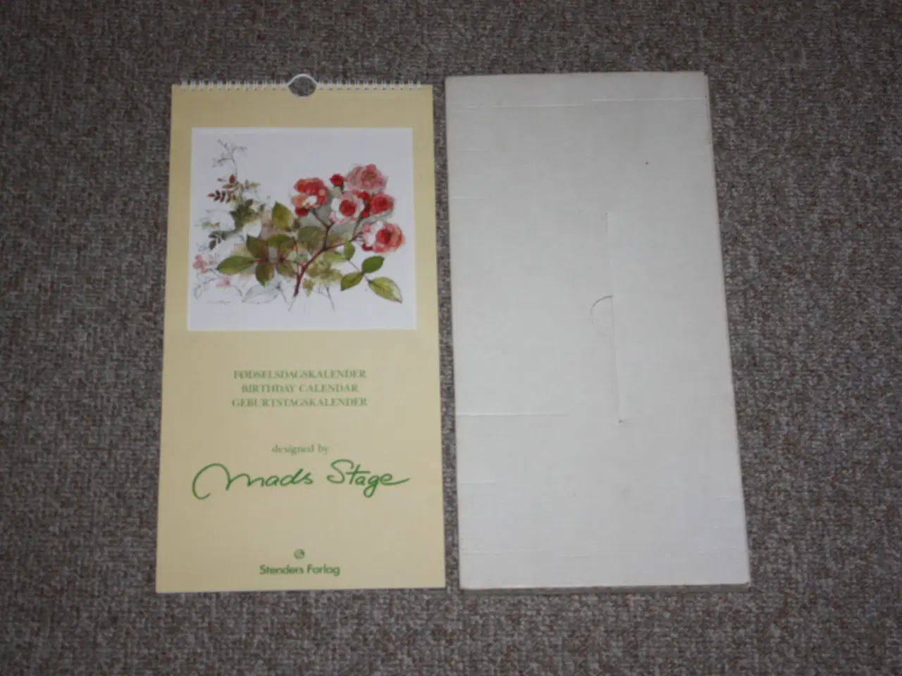 Billede 1 - Fødselsdagskalender Mads Stage 37,5 cm x 18,5 cm