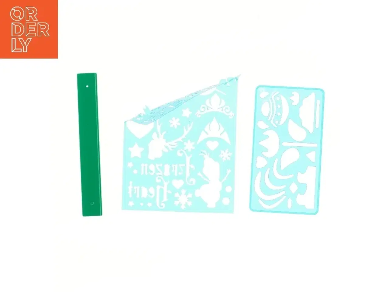 Billede 2 - Frozen skabeloner (str. 21,5x16,5 cm)