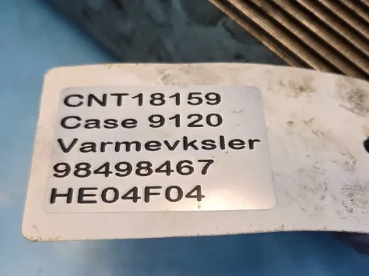 Billede 10 - Case 9120 Varmeveksler 98498467