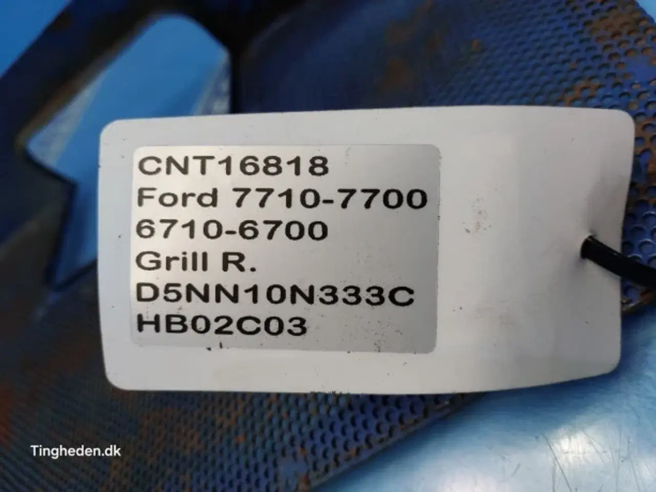 Billede 16 - Ford 7710 grill R. D5NN10N333C