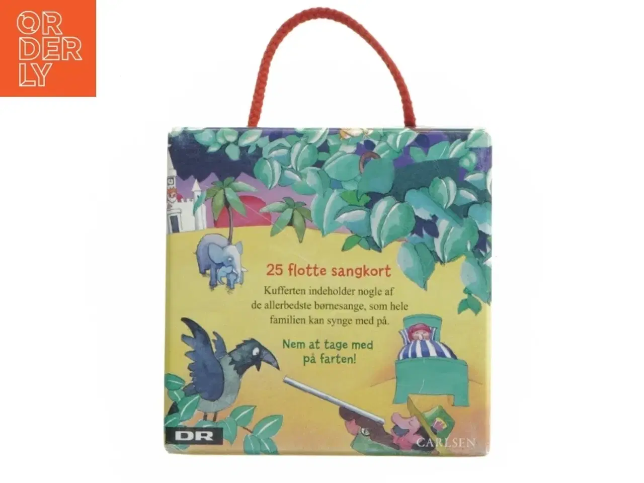 Billede 2 - Min egen kuffert med Åh Abe! Sange (Bog) fra DR (str. 15x15 cm)