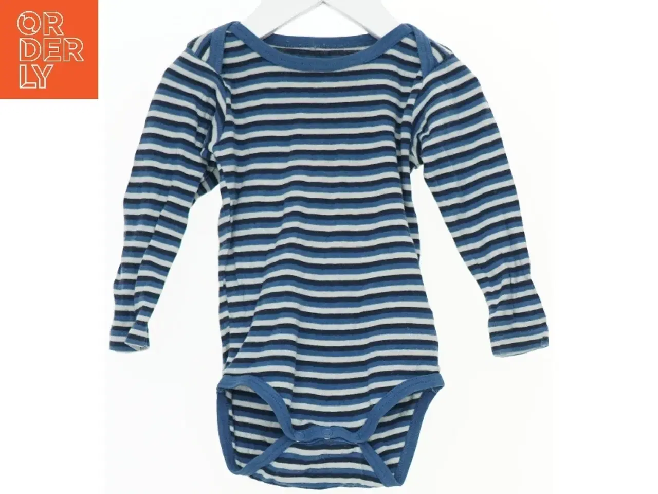 Billede 1 - Langærmet stribet bodystocking til børn fra Name It (str. 80)