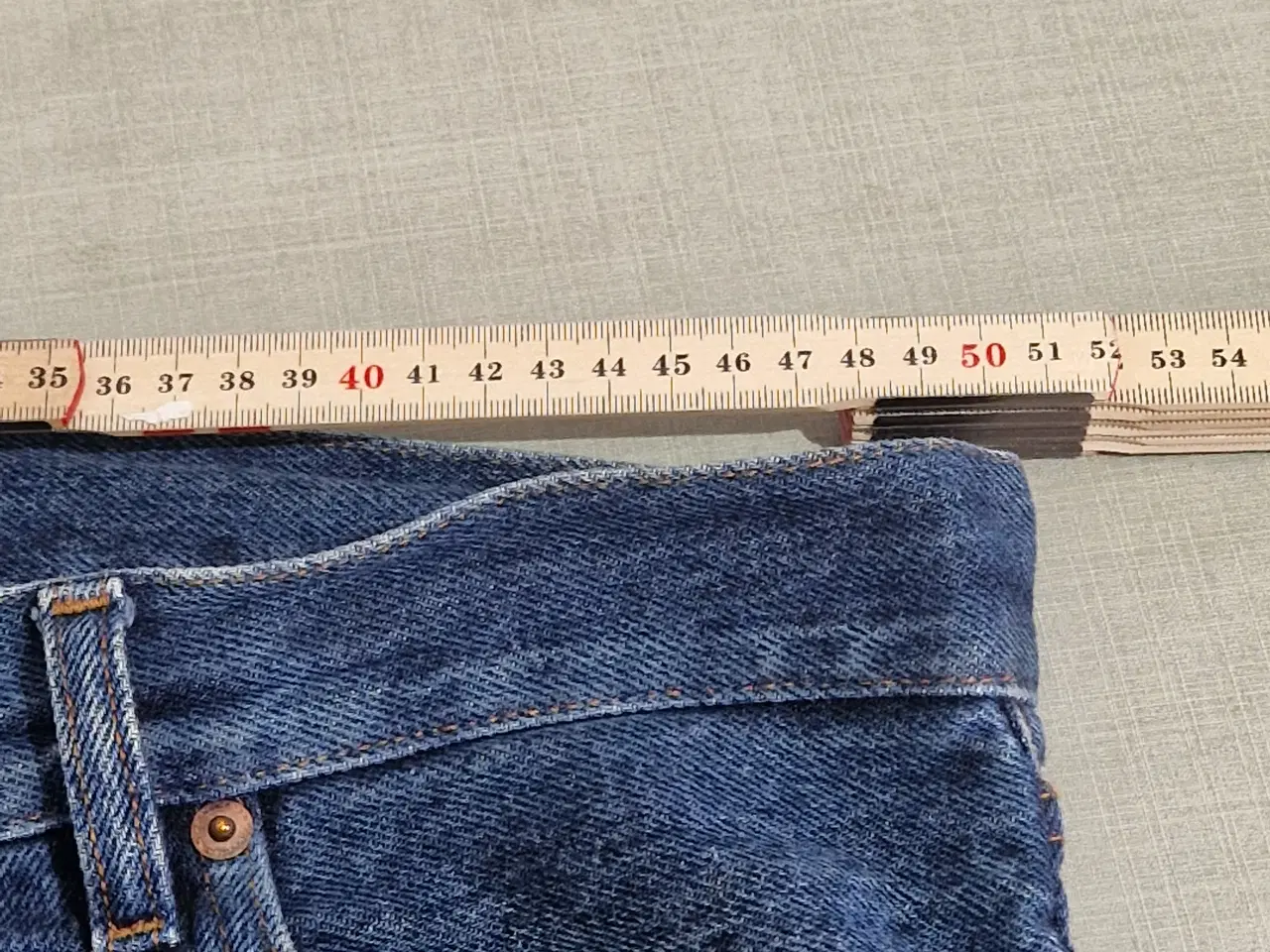 Billede 5 - Marlboro Classics blå jeans, størrelse W38/L32