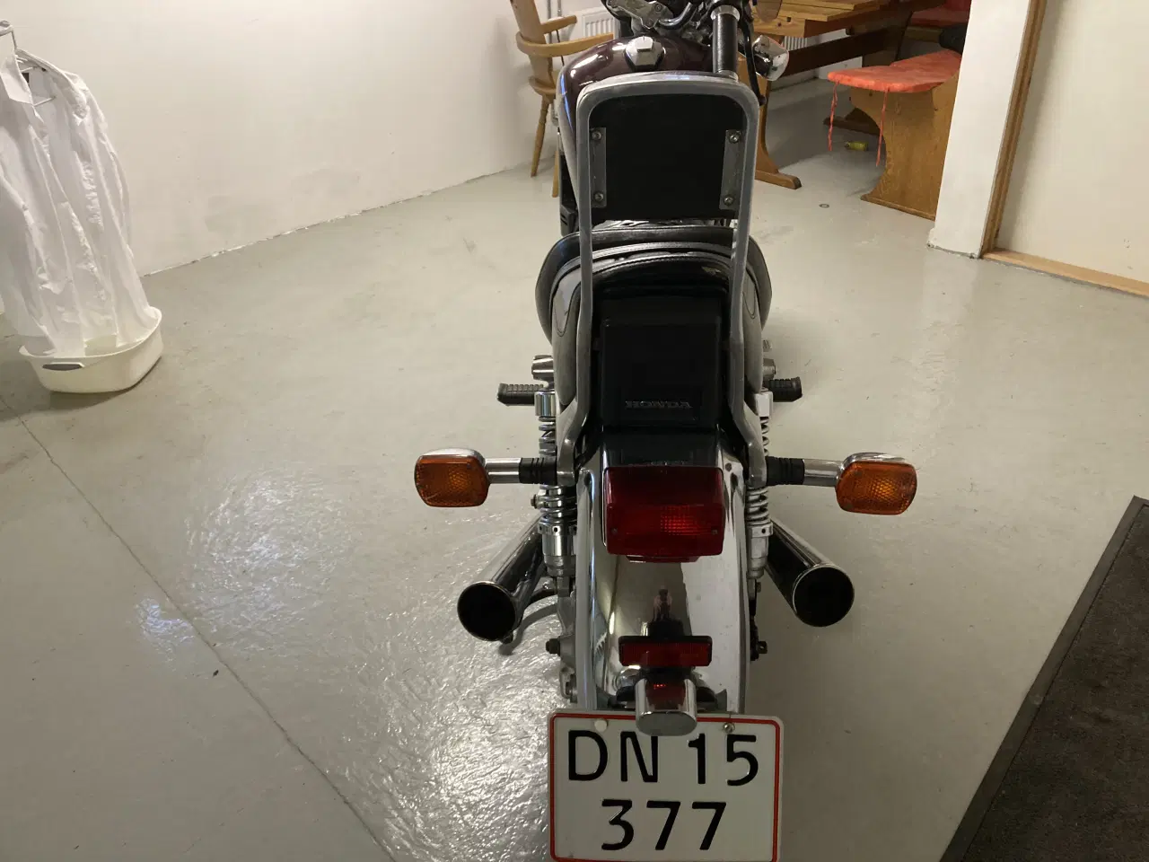 Billede 4 - Honda VF 750 Custom nysynet i fin stand