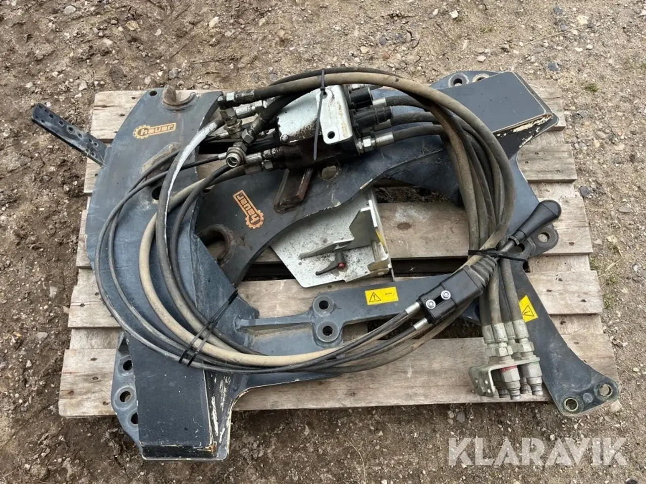 Billede 5 - Frontlæsser Hauer Pom-c 110 ø 75/40 med joystick