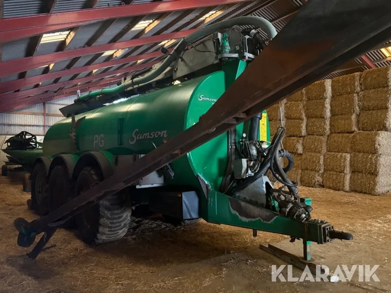 Billede 4 - Gyllevogn Samson PG25 FH + Tandnedfælder & Fronttank