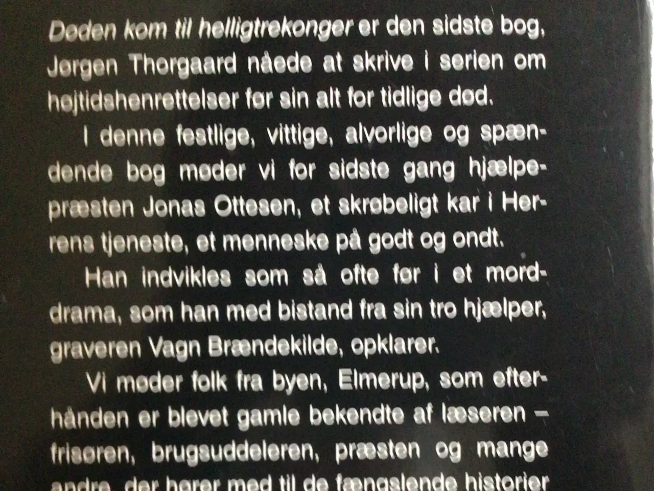 Billede 2 - Jørgen Thorgaard : Døden kom til Helligtrekonger